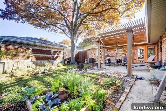 2334 Saint Francis Ave - Backyard with Flagstone Patio and Pergola