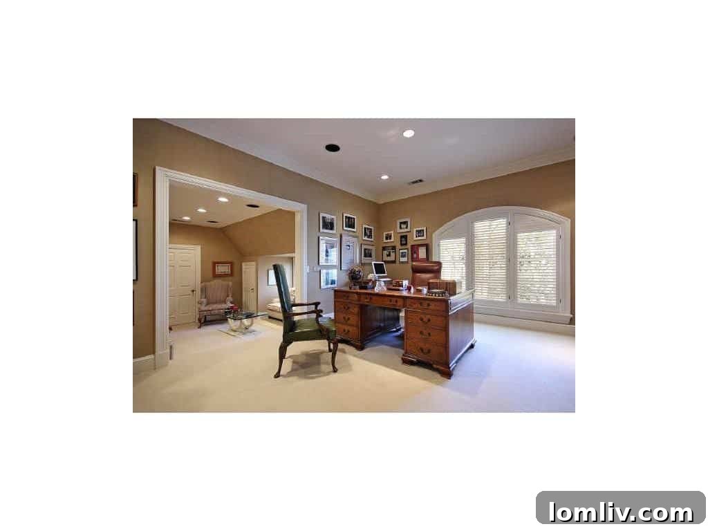 Gillon home living room with fireplace
