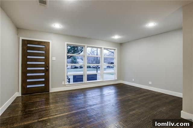 3930 Beechwood Lane - Modern kitchen with stainless steel appliances and granite countertops