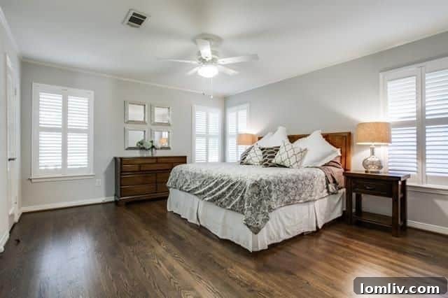 Serene Master Bedroom, 1407 Eastus Drive