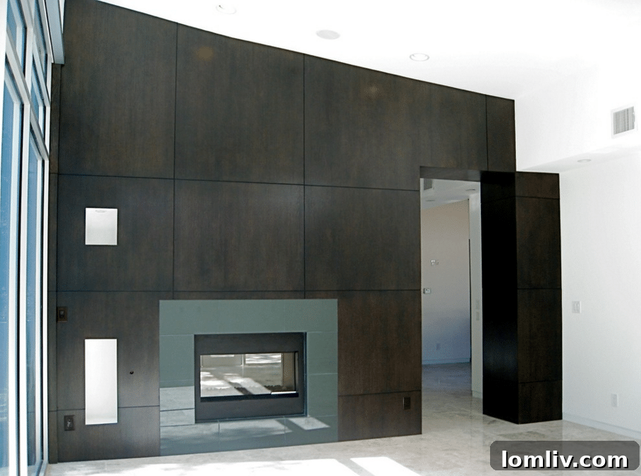 Residential area within the converted Dallas Design District warehouse, featuring stylish furnishings and high ceilings.