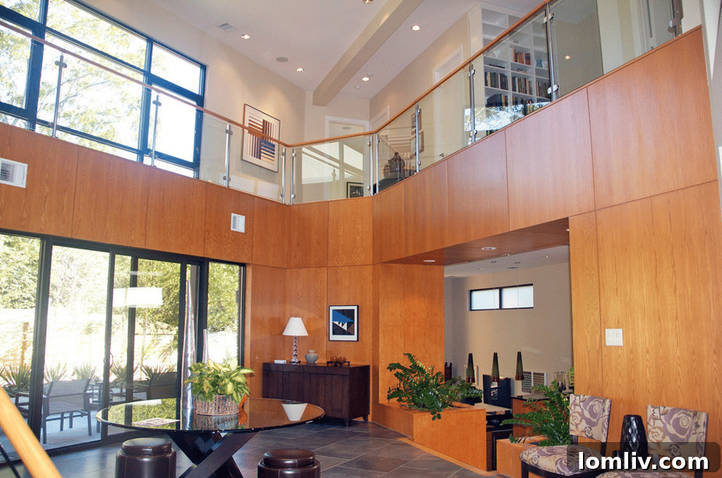 View of a contemporary Dallas residence's facade, emphasizing architectural details and material choices.