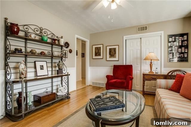 Close-up of hardwood flooring at 10655 Longmeadow Dr