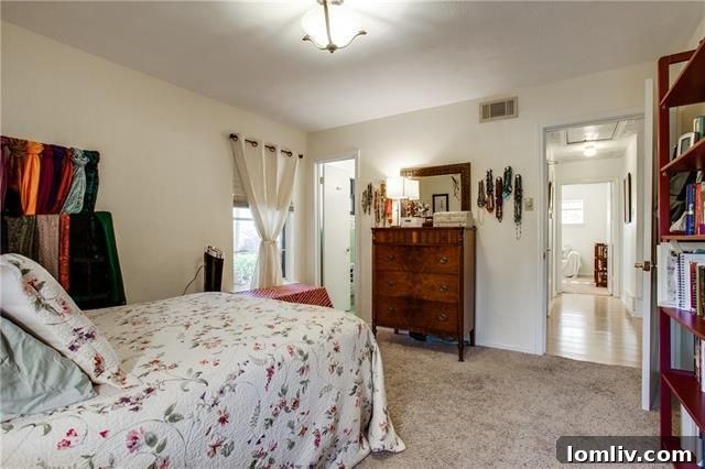 Bedroom with closet space at 10655 Longmeadow Dr