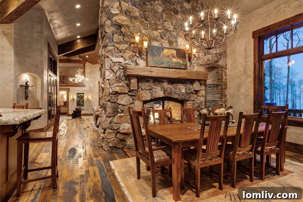 Cozy Fireplace Nook