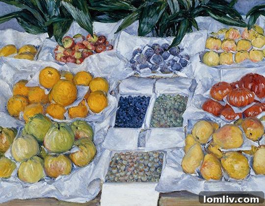 fruitdisplayedonastand_exhibitpiece