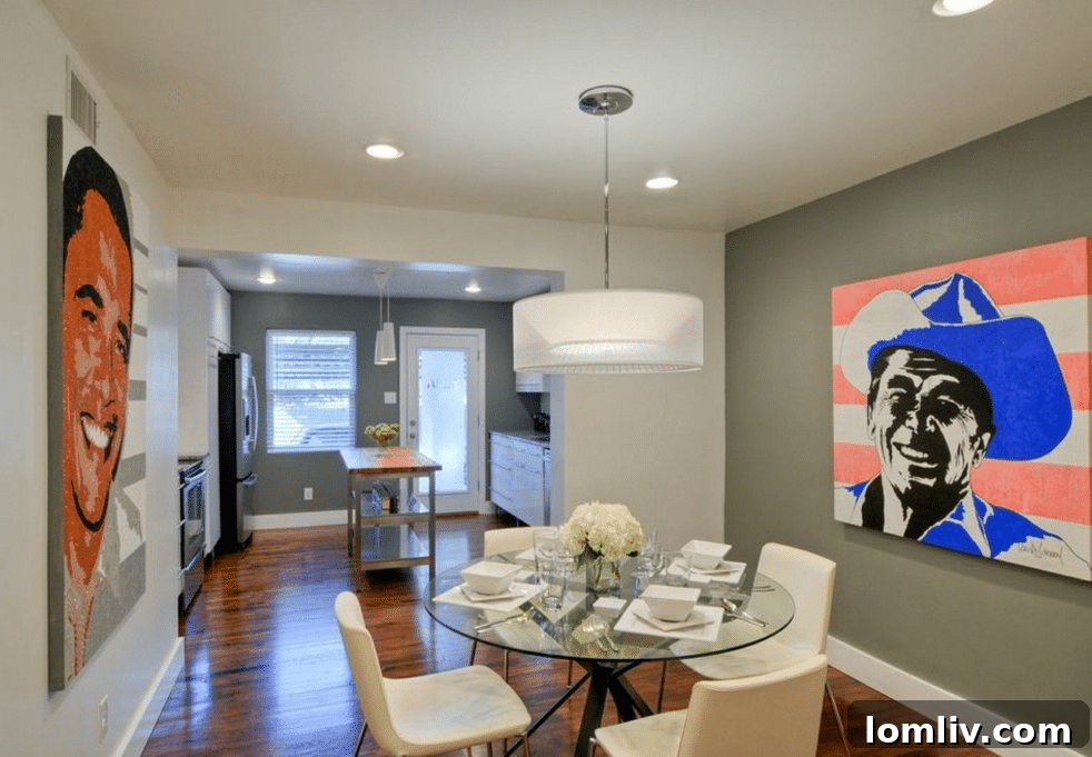 Spacious living room with elegant furnishings