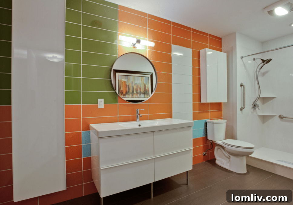 Luxury bathroom with spa-like ambiance