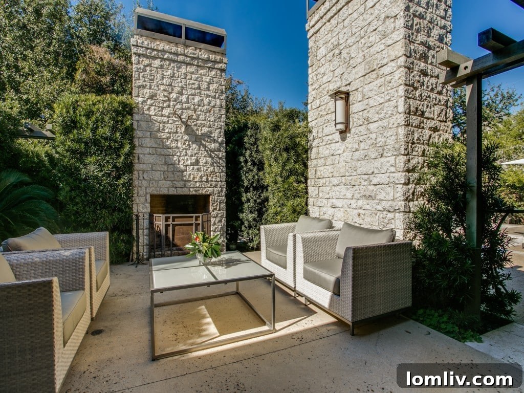 5535 Hanover Avenue Dallas, TX - Grand exterior view of Casa Verde.