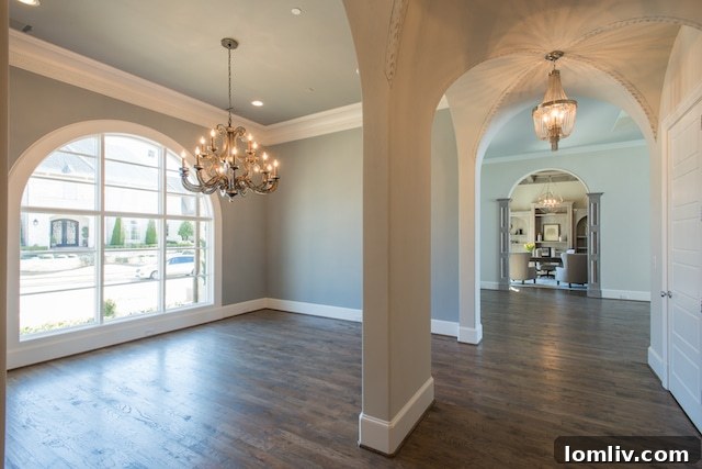 Luxurious master bathroom featuring a freestanding soaking tub, dual vanities, and high-end finishes, offering a spa-like experience at 6923 Ranier