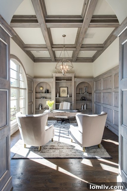Grand staircase and majestic entryway with intricate architectural details, welcoming residents and guests into the luxurious interiors of 6923 Ranier