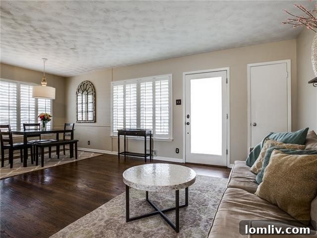 7320 Lehigh Dr. - Interior Hallway with Hardwood Floors