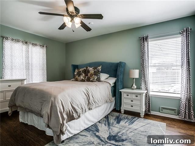 7320 Lehigh Dr. - Master Bedroom with Ample Space