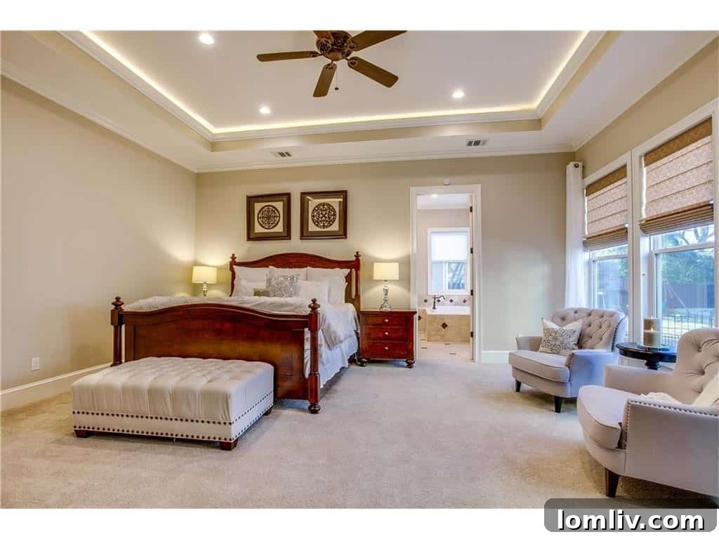 Master Bathroom Dallas Home