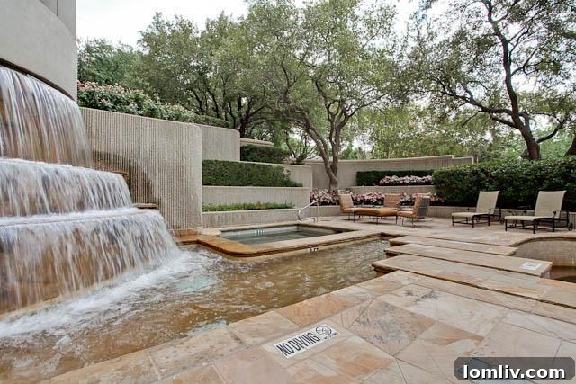 The Claridge Blueprint: Four Rs to Renewal 4 The Claridge Dallas Outdoor Hot Tub and Waterfall