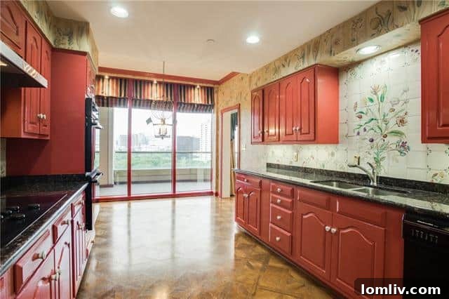 The Claridge Blueprint: Four Rs to Renewal 7 Claridge Dallas Unit 7E Kitchen Renovation Potential