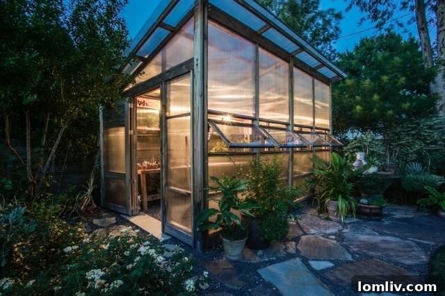 Professionally landscaped backyard providing a serene and aesthetically pleasing outdoor space.