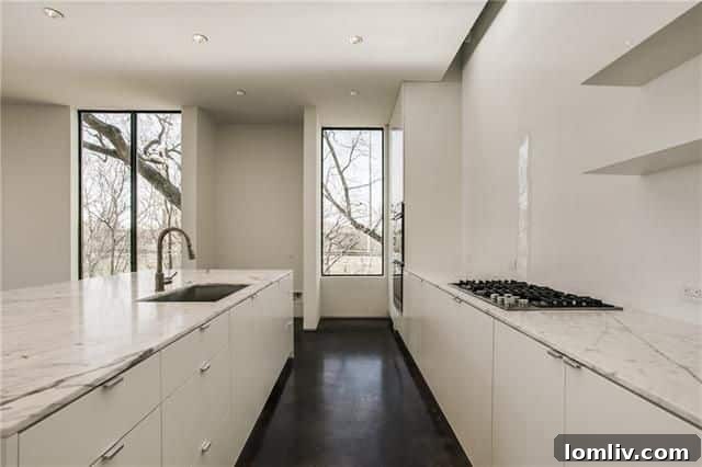 Interior shot revealing the spacious, light-filled living area of the Urban Reserve home.