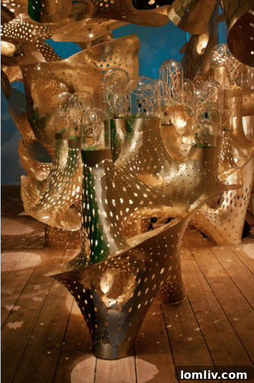 Irene Neuwirth Pop-Up Store in New York City, designed by Marc Fornes, showcasing unique spatial geometry.