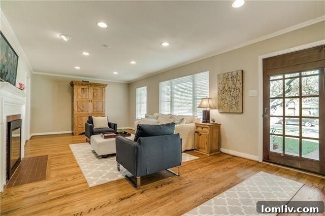 View of the large, versatile backyard showing ample space for recreation and relaxation at 9715 Cloister Dr.