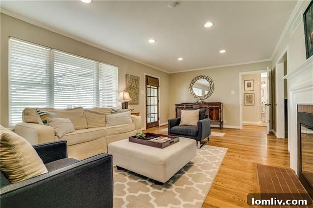 Another perspective of the spacious backyard, highlighting the lush green lawn and potential for various activities.