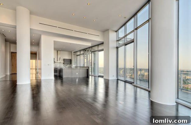 Deion Sanders Azure Penthouse Living Room