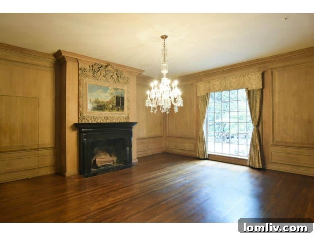 Dallas's Richest Real Estate: Did Andy Beal Acquire the Two Most Expensive Mansions? 6 Another perspective of a luxurious living room in the Margaret Crow Estate at 4500 Preston Road.
