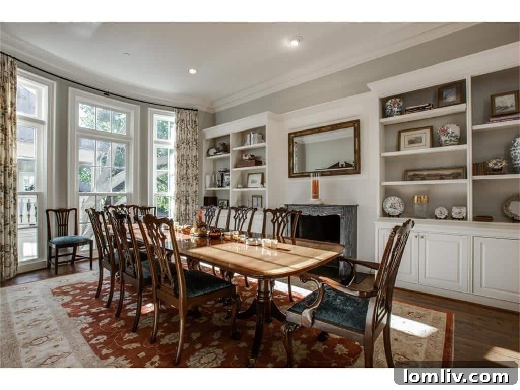 Gourmet kitchen with professional appliances in Regents Park Dallas