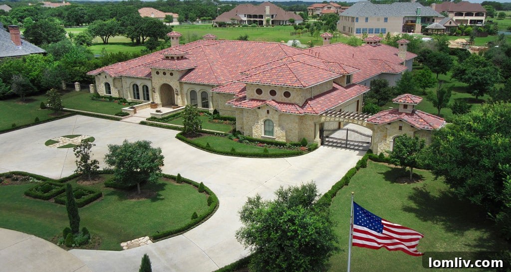 Stunning Lakefront Luxury Home in Flower Mound, Texas