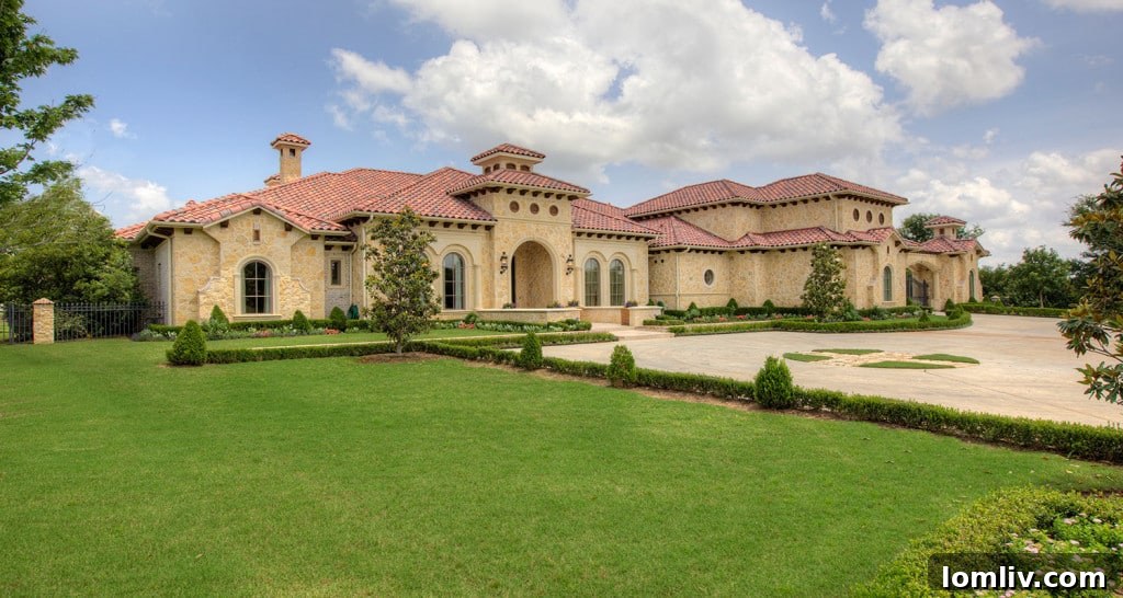 Luxurious Interior of 5800 Shorefront Lane with Grand Staircase