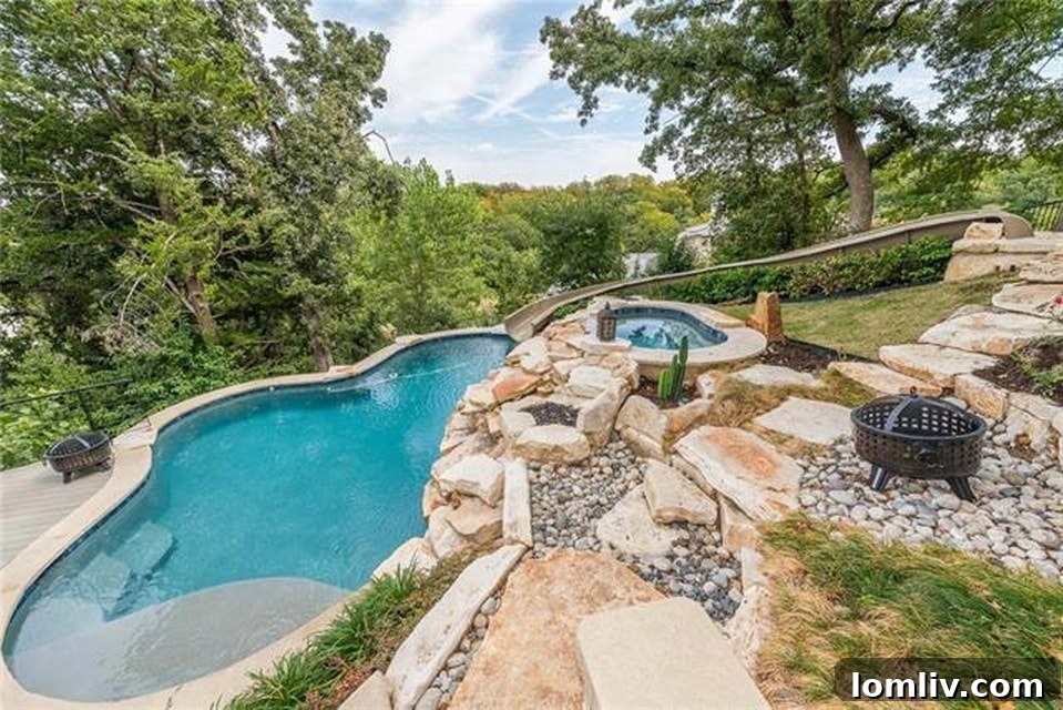 Hit a Home Run This Opening Day: Explore Arlington's 7 Most Luxurious Homes 5 Contemporary cliffside home with stunning pool and views in Arlington