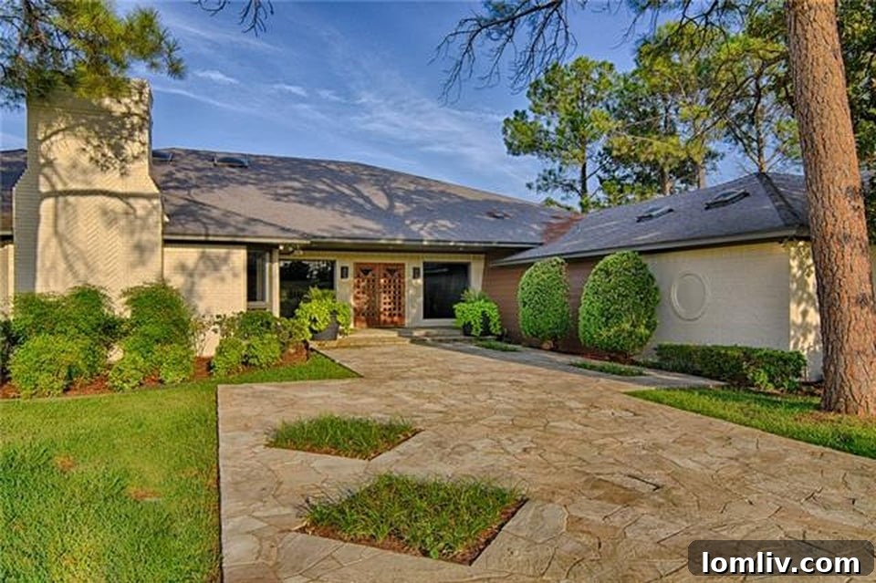 Hit a Home Run This Opening Day: Explore Arlington's 7 Most Luxurious Homes 6 1970s soft contemporary home in Arlington with unique architectural details