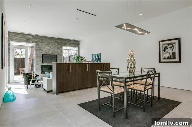 Dallas Weekend Open Houses: Explore Stellar New Listings 2 Contemporary new build home exterior at 2835 Lee St in Knox Henderson, Dallas