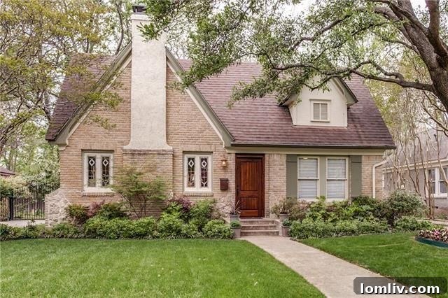 Charming M-Streets Tudor home exterior with classic architecture
