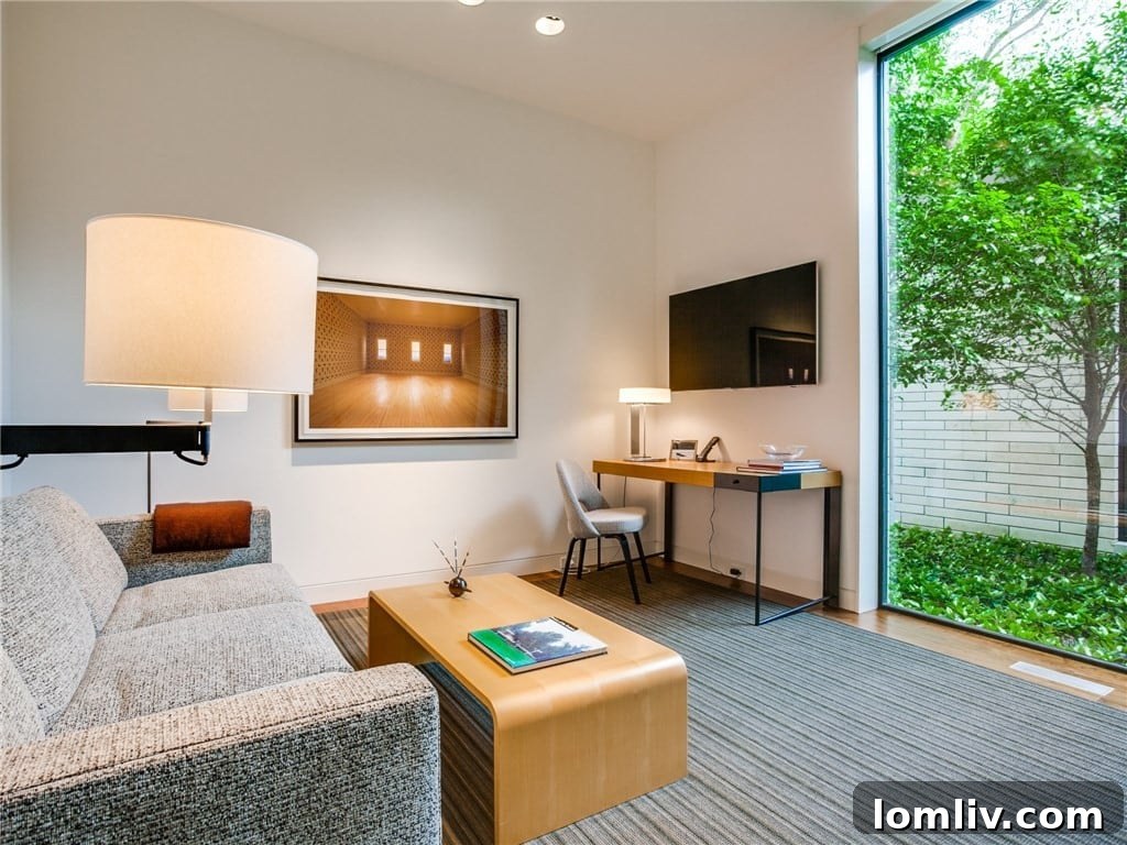 Modern Architecture Blending with Natural Dallas Landscape