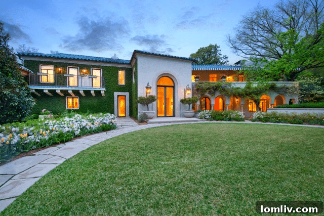 The grand exterior of Robert Edsel's former Turtle Creek Estate