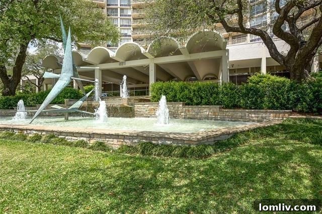 Entrance to Preston Tower Residential Building