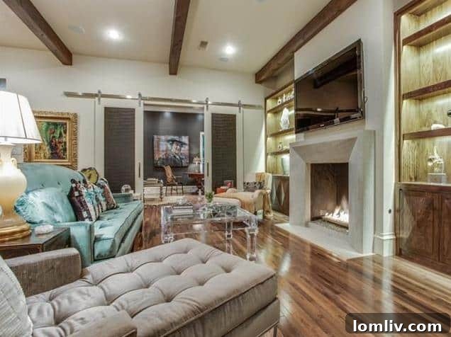 Contemporary Living Space with Abundant Natural Light
