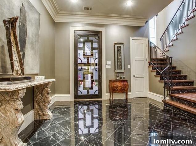 Luxurious Entryway of Bretton Creek Court Home