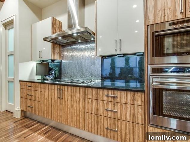 Spacious Kitchen Island and Premium Appliances