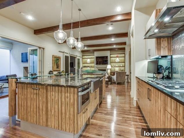 Sophisticated Kitchen with Ample Counter Space