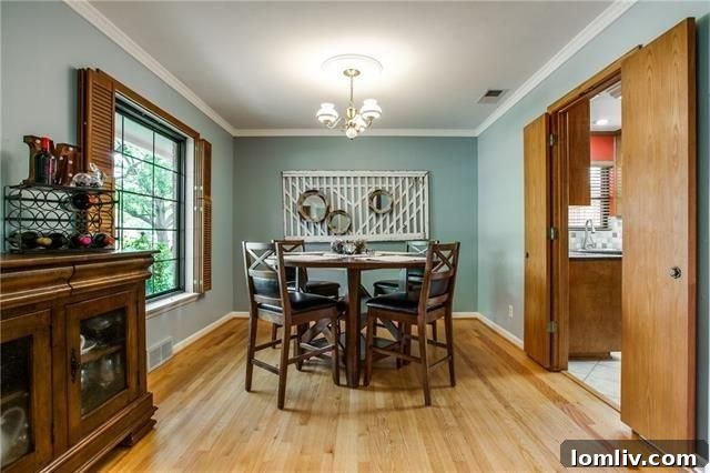Updated kitchen with modern appliances