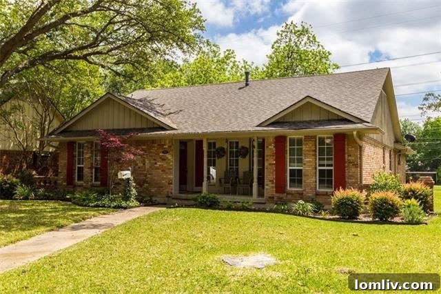 Inviting Exterior of 9914 Faircrest Dr, Dallas