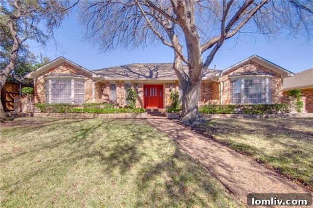 Lake Highlands Renovated Ranch Exterior