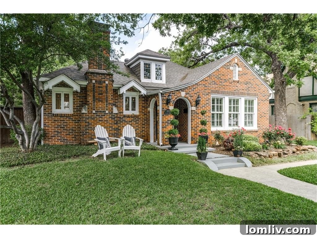 Stunningly Renovated Tudor Home in Gastonwood, East Dallas