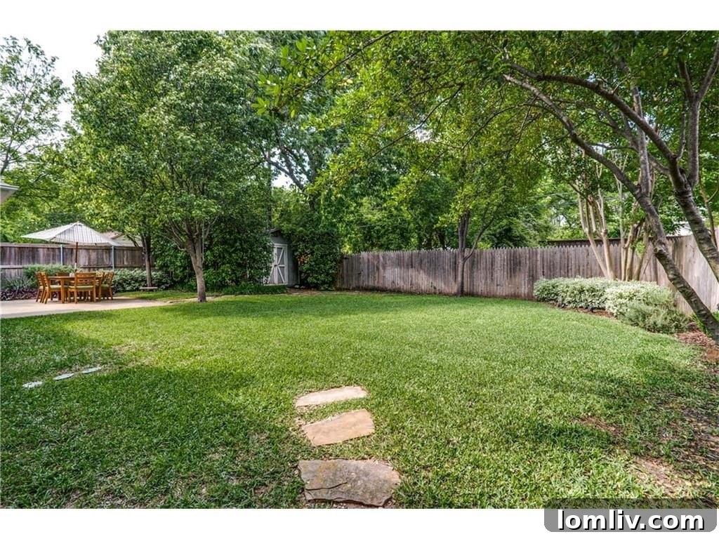Spacious Backyard with Potential for a Pool or Garden