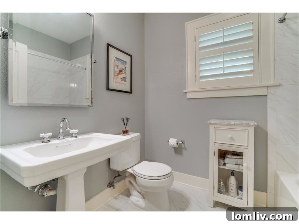 Guest Bedroom or Home Office with Plantation Shutters