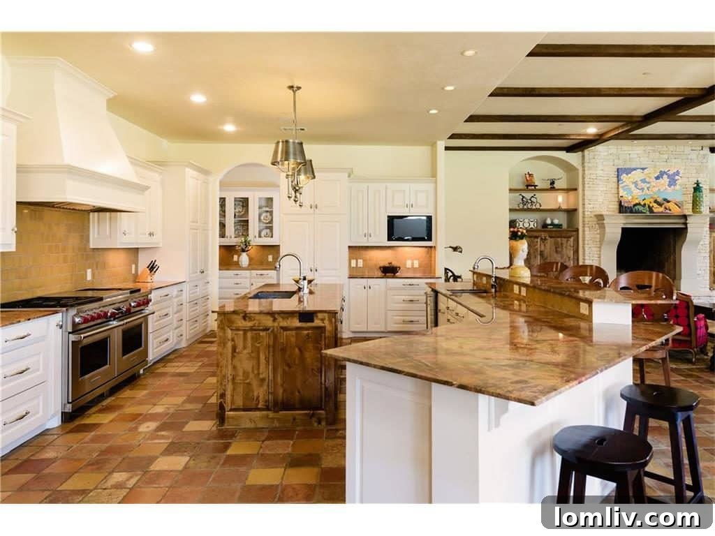 Detailed shot of kitchen workspace and cabinetry, showcasing premium finishes