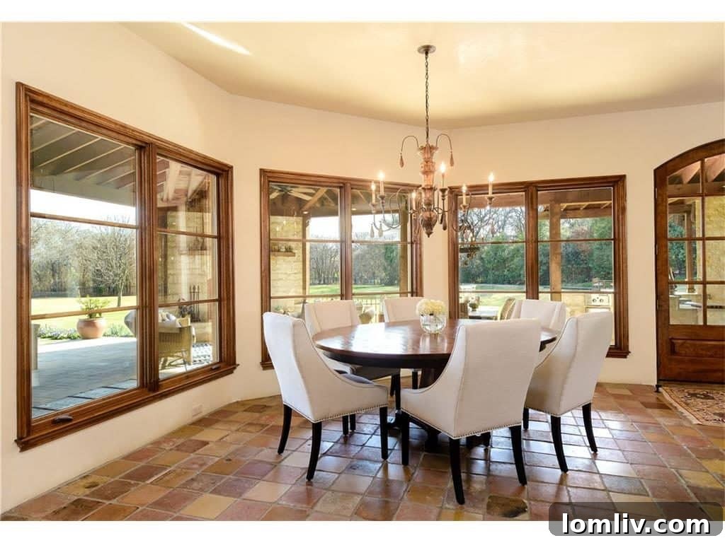 Charming breakfast nook bathed in natural light, perfect for casual dining