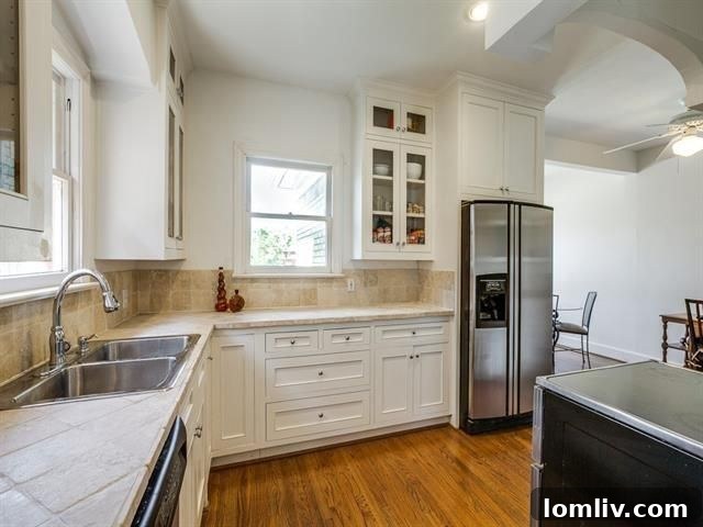 Elegant dining area with period details in the historic Tudor